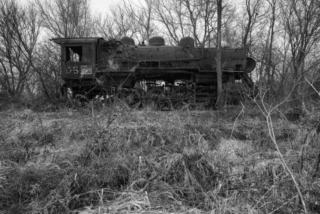 An old steam locomotive slumbers on a forgotten side track west of an old steel mill in Galt, Illinois, on January 1, 2019.

Judges’ Comments: The machine in the garden: discarded and alone, this survivor of the steam era is being consumed by nature, both the twisting growth of the vines and the ravages of rust and decay, making a stark portrait of what happens to technology when time marches on, leaving an indelible mark on everything it touches.

Read more about the 2023 John E. Gruber Creative Photography Awards: <a href="https://railphoto-art.org/awards-2023/" rel="noreferrer nofollow">railphoto-art.org/awards-2023/</a>