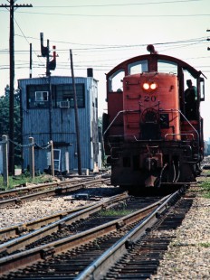 Ann Arbor Railroad in Toledo, Ohio, on June 27, 1976. Photograph by John F. Bjorklund, © 2015, Center for Railroad Photography and Art. Bjorklund-01-20-08