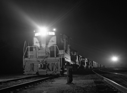 Northbound Seaboard Air Line Railroad train no. 88 ready to depart Raleigh, North Carolina, in October 1962. Photograph by J. Parker Lamb, © 2016, Center for Railroad Photography and Art. Lamb-01-070-08