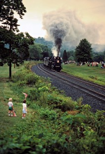 Nickel Plate Road no. 765 on Seaboard System Railroad at Ryland, Kentucky, on September 3, 1984. Photograph by John F. Bjorklund, © 2016, Center for Railroad Photography and Art. Bjorklund-71-13-18