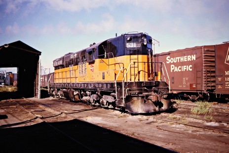 Milwaukee Road SD-9 locomotive no. 531 at Port Angeles, Washington, on August 25, 1972. Photograph by John F. Bjorklund, © 2016, Center for Railroad Photography and Art. Bjorklund-63-11-13