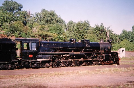 Glenbrook Vintage Railway steam locomotive no. 1236 or "Joanne" in Auckland, Auckland, New Zealand, on January 3, 2004. Photograph by Fred M. Springer, © 2014, Center for Railroad Photography and Art. Springer-Canada-NZ(1)-21-28