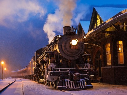 Photographer's notes: Reading & Northern steam locomotive no. 425 at Jim Thorpe, Pennsylvania. From the photographer's "Lost Tracks Of Time" series.

Read more about the <a href="http://www.railphoto-art.org/awards/2016-awards/" rel="nofollow">2016 John E. Gruber Creative Photography Awards Program</a>.