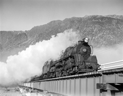 New Zealand Government Railways steam locomotive no. 1212 at Jacksons on the South Island of New Zealand on June 15, 1967. Photograph by Victor Hand. Hand-NZGR-12-1106.JPG