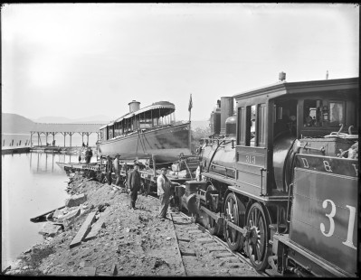 The Center for Railroad Photography & Art’s Archivist Adrienne Evans will give an overview of the Center’s holdings and an update on the Railroad Heritage Visual Archive’s projected growth. 

This photograph by Fred Thatcher from the Jim Shaughnessy Collection shows the steam yacht, “Ellide," riding a flatcar down the makeshift launching track by the steamboat dock at Baldwin, near the northern end of Lake George (New York), circa 1890.

Conference website: <a href="http://www.railphoto-art.org/virtual-conversations/" rel="noreferrer nofollow">www.railphoto-art.org/virtual-conversations/</a>
CRPA Youtube: <a href="https://www.youtube.com/user/railphotoart" rel="noreferrer nofollow">www.youtube.com/user/railphotoart</a>