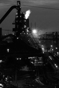 Arcelor Mittal steel mill in Cleveland, Ohio, on August 18, 2019. © Dee Matyas