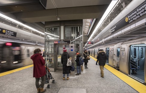 New York City's Second Avenue Subway at 72nd Station, shown finished and opened to the public on January 9, 2017.

Judges' comments: Humanity’s heroic quest to connect people via rail below our metropolises is the underlying story of these tunnel construction images. The judges remarked that these photographs are important records of the extraordinary scale and magnitude of these endeavors. The irony of the story is that the average commuter has little knowledge nor appreciation of the Herculean effort required to build these subterranean marvels of engineering.

Read more about the 2021 John E. Gruber Creative Awards Program: <a href="https://railphoto-art.org/awards/2021-awards/" rel="noreferrer nofollow">railphoto-art.org/awards/2021-awards/</a>