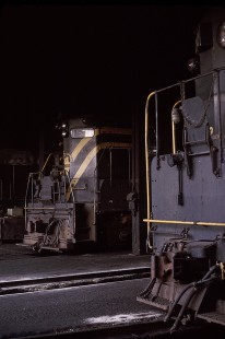 Central Railroad of New Jersey locomotive no. 1521 hauls a unit at Communipaw in Jersey City, New Jersey, on October 15, 1966. Photograph by William Botkin, BOTKINW-12-WT-7 © 1966, William Botkin.
