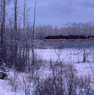 Alaska Railroad passenger train, c. 1968. Photograph by Leo King, © 2015, Center for Railroad Photography and Art. King-02-038-011
