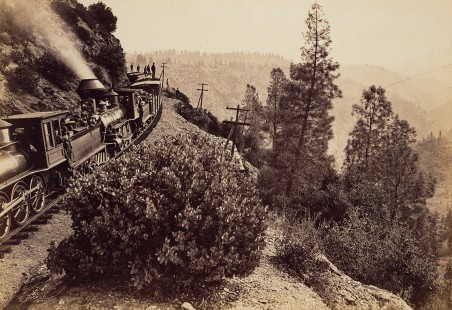 Cape Horn, C.P.R.R., circa 1878, Central Pacific Railroad, J. Paul Getty Museum, 94.XA.113.23