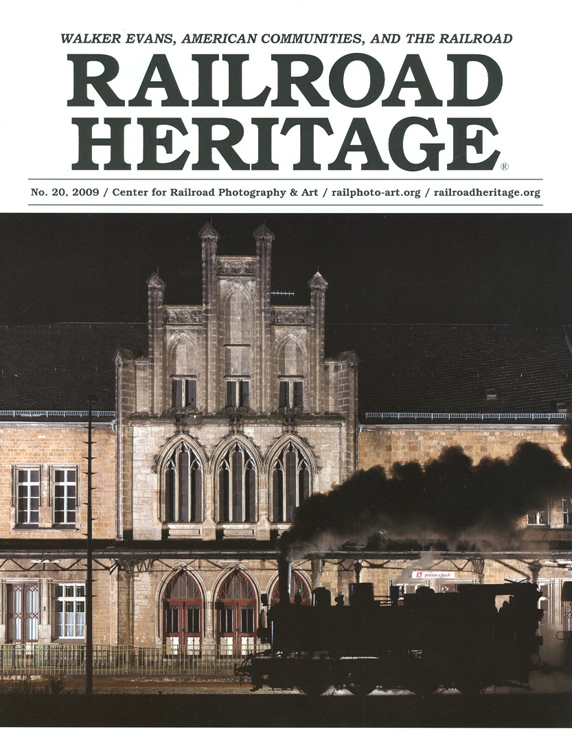 Issue No. 20: Walker Evans, American Communities, and the Railroad